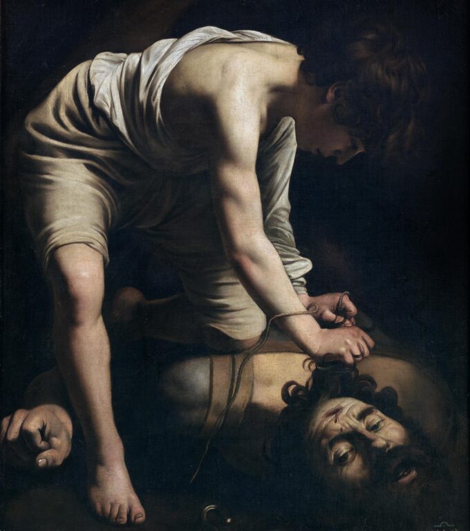 David e Golia – Caravaggio Caravaggio 70x70