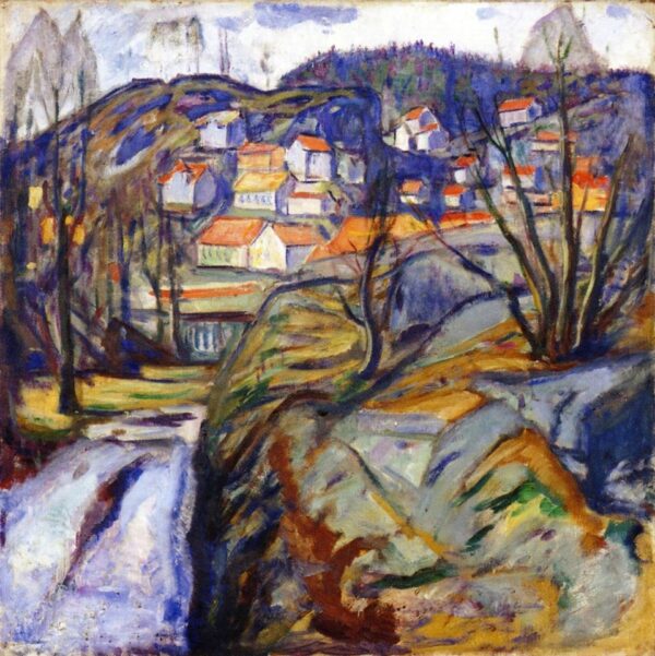 Primavera a Kragero – Edvard Munch Edvard Munch 70x70