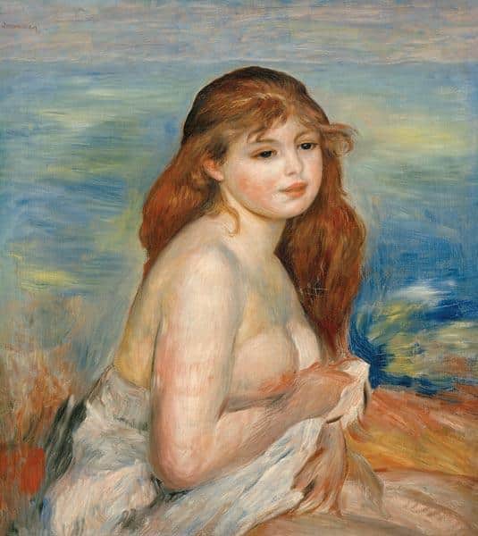 Baigneur 1884 – Pierre-Auguste Renoir Pierre-Auguste Renoir 70x70