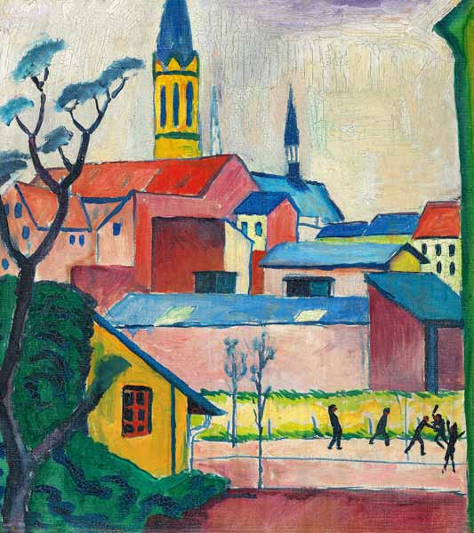 Chiesa di Santa Maria – August Macke August Macke 70x70