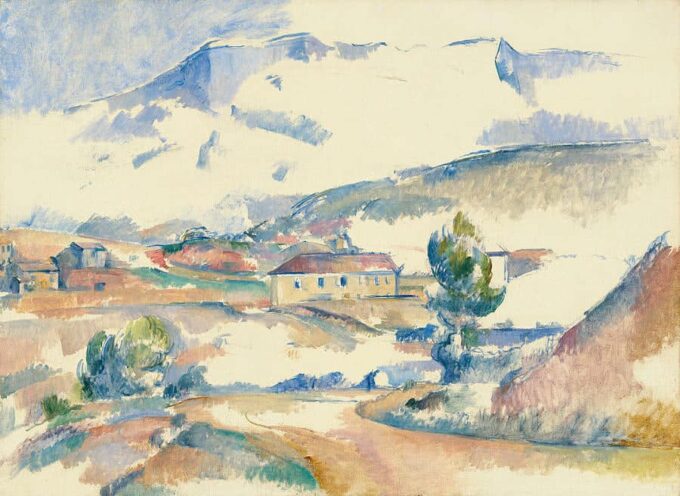 La Sainte-Victoire – Paul Cézanne Paul Cézanne 105x70