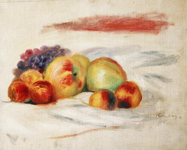 Patate, pesche e uva – Pierre-Auguste Renoir Pierre-Auguste Renoir 85x75