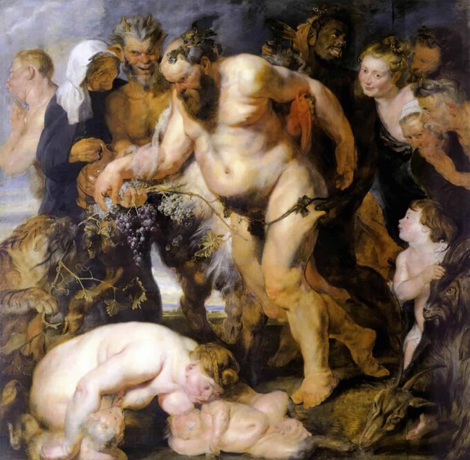 Le Silène ubriaco – Peter Paul Rubens Peter Paul Rubens 70x70