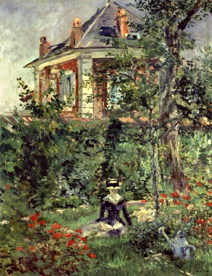 Marguerite nel giardino di Bellevue – Edouard Manet Édouard Manet 70x85