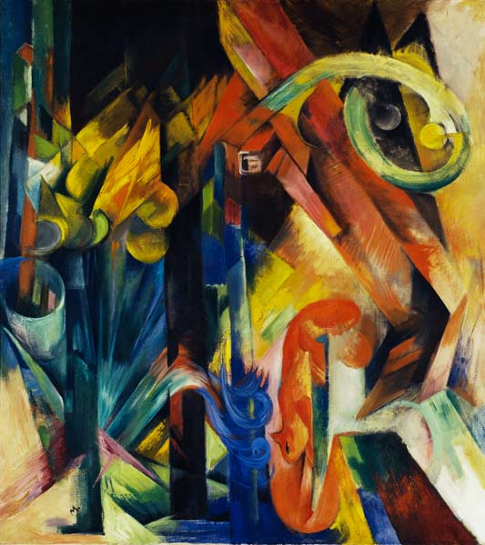 Foresta con scoiattoli – Franz Marc Franz Marc 70x70