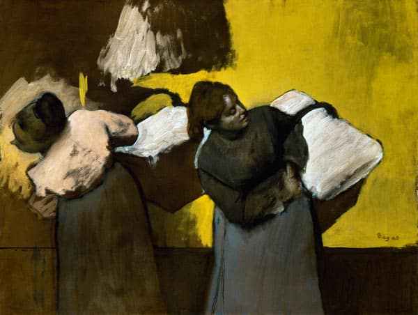 All’interno in livrante del lino – Edgar Degas Edgar Degas 85x75