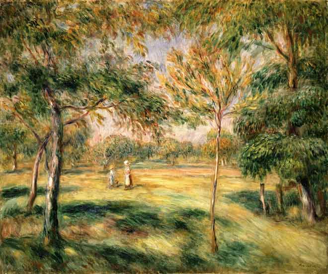 Nel giardino – Pierre-Auguste Renoir Pierre-Auguste Renoir 85x75