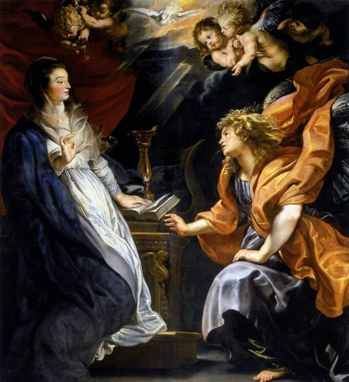 L’Annunciazione (Rubens) – Peter Paul Rubens Peter Paul Rubens 70x70