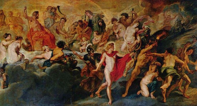 Il consiglio degli dèi (Ciclo di Maria de’ Medici) – Peter Paul Rubens Peter Paul Rubens 140x70