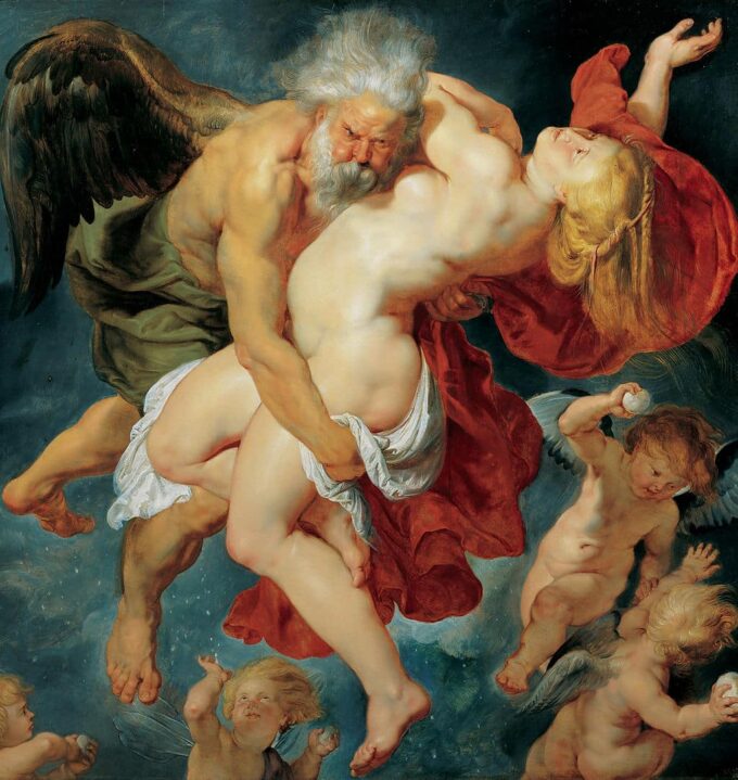 L’Enlèvement d’Orithye da Boreas – Peter Paul Rubens Peter Paul Rubens 70x70