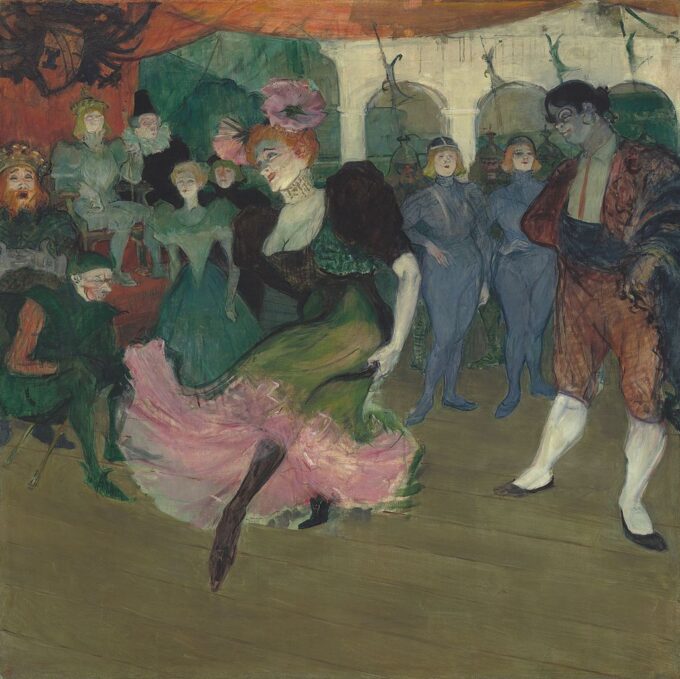 Marcelle lender danza il boléro in chilpéric – Toulouse Lautrec Henri de Toulouse-Lautrec 70x70