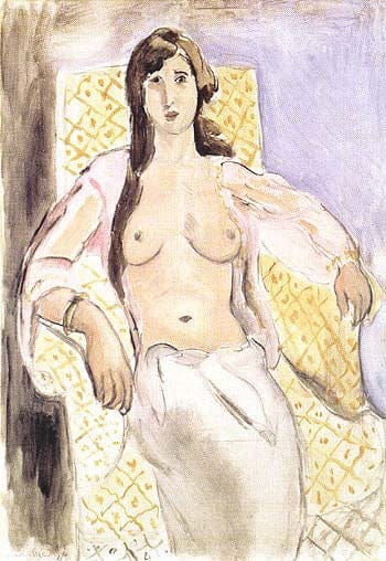 Donna in una poltrona o Antoinette – Matisse Henri Matisse 70x105