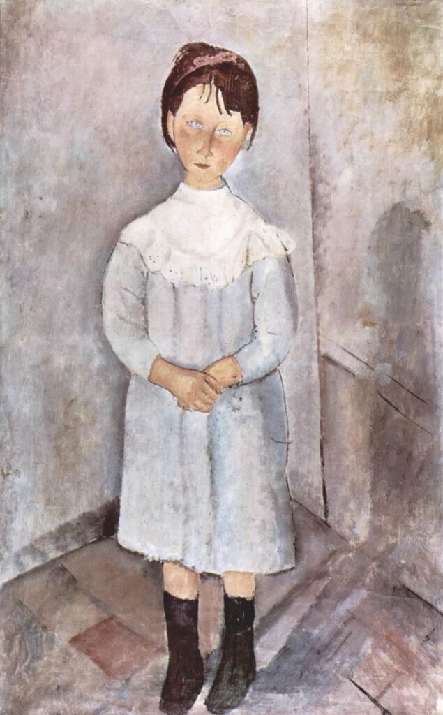 Ragazza in blu – Amedeo Modigliani Amedeo Modigliani 70x105