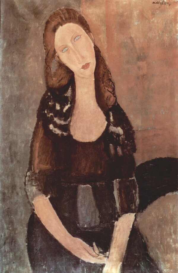 Ritratto di Jeanne Hébuterne – Amedeo Modigliani Amedeo Modigliani 70x105