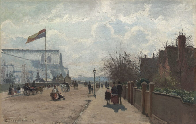 Il Crystal Palace, Londra – Camille Pissarro Camille Pissarro 105x70