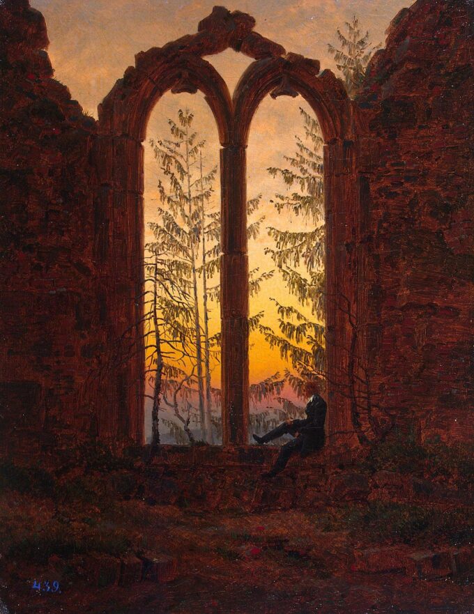 Il Sognatore – Caspar David Friedrich Caspar David Friedrich 70x85