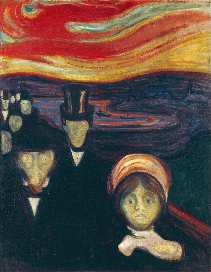 Ansia – Edvard Munch Edvard Munch 70x85