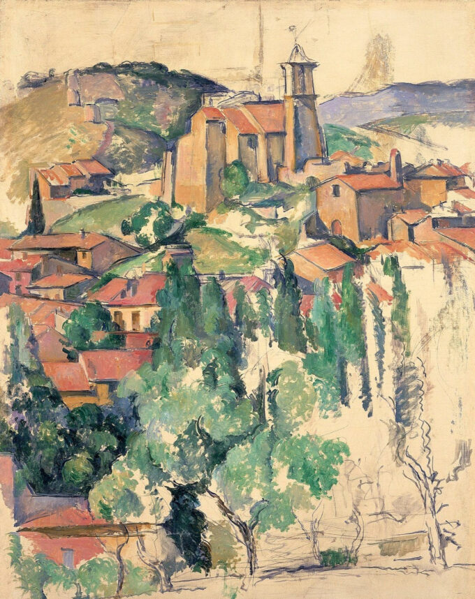 Pomeriggio a Gardanne – Paul Cézanne Paul Cézanne 70x85