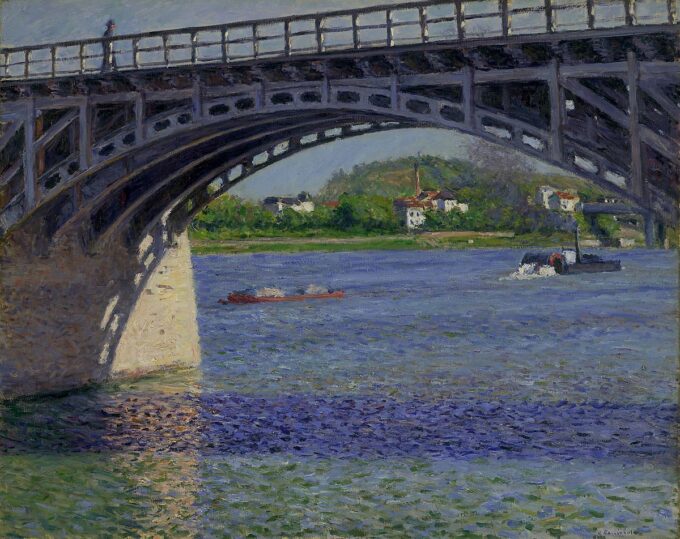 Il ponte di Argenteuil – Caillebotte Gustave Caillebotte 85x75