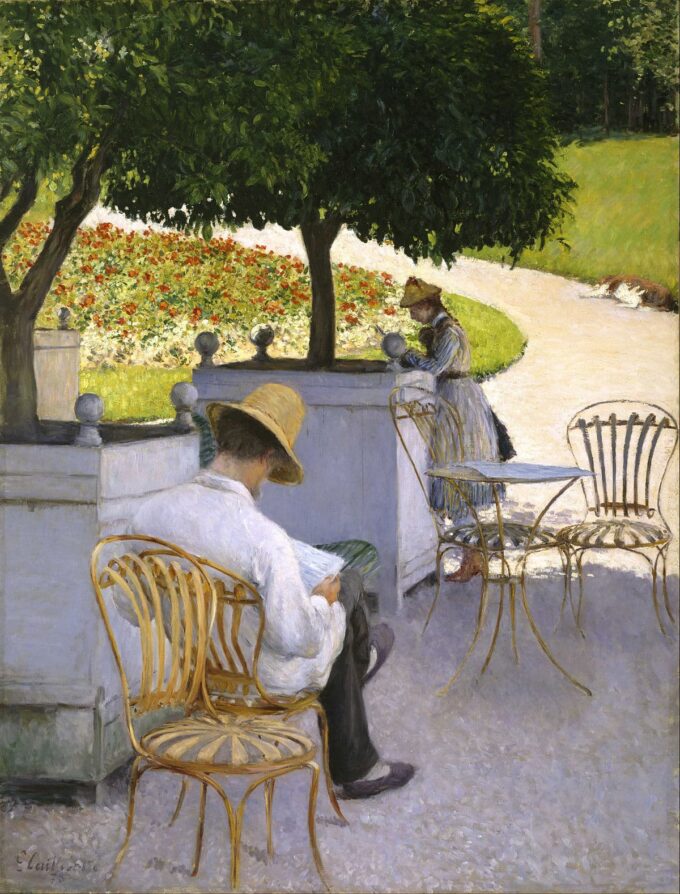 Gli Aranci – Caillebotte Gustave Caillebotte 70x85