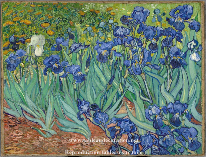 Gli Iris – Van Gogh Quadri Popolari 85x75