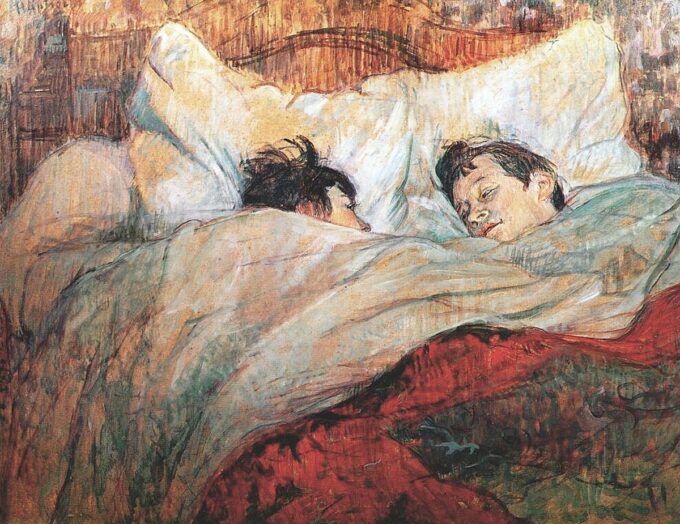 Il Letto – Toulouse Lautrec Henri de Toulouse-Lautrec 85x75