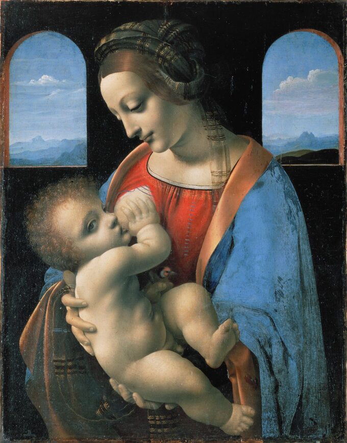 Madonna Litta – Léonard de Vinci Léonard da Vinci 70x85