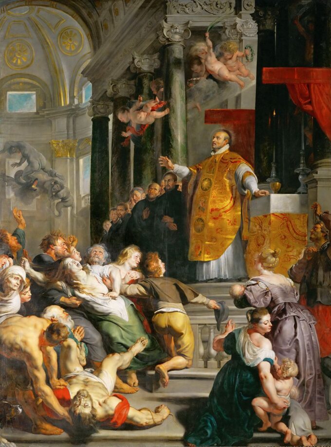 I miracoli di Ignazio di Loyola – Peter Paul Rubens Peter Paul Rubens 70x105