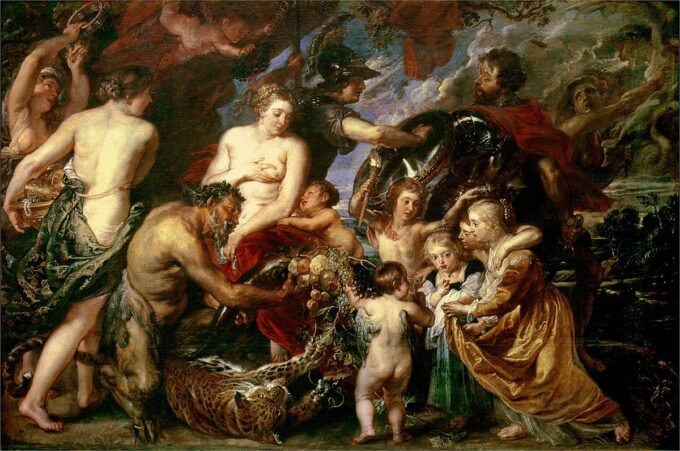 Minerva protegge i pax di Marte – Peter Paul Rubens Peter Paul Rubens 105x70