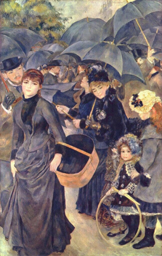 I Parapioggia – Pierre-Auguste Renoir Pierre-Auguste Renoir 70x105