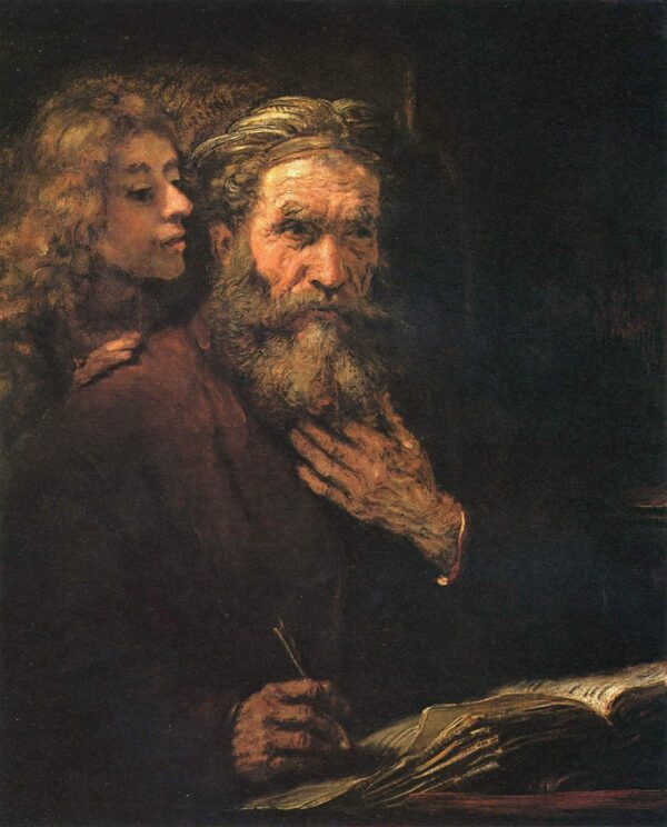 San Matteo e l’Angelo (Rembrandt) – Rembrandt van Rijn Rembrandt van Rijn 70x85