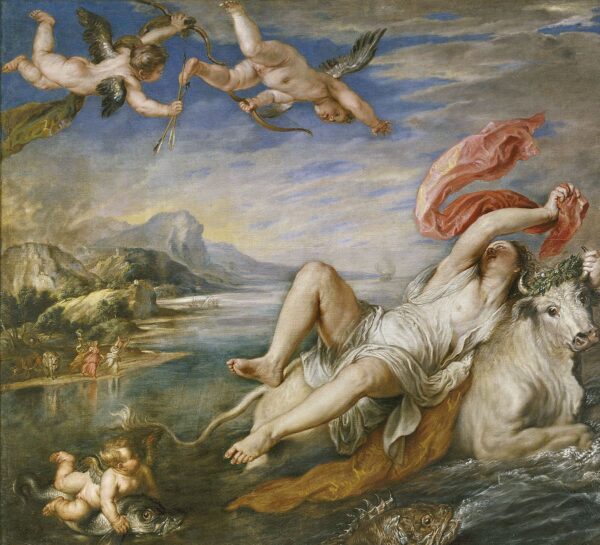 Viola d’Europa (dopo il Titian) – Peter Paul Rubens Peter Paul Rubens 70x70