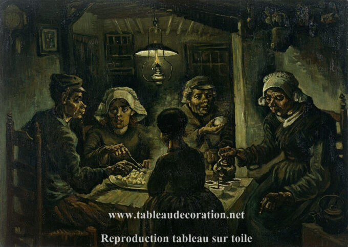 I Mangiatore di patate – Van Gogh Quadri Popolari 105x70