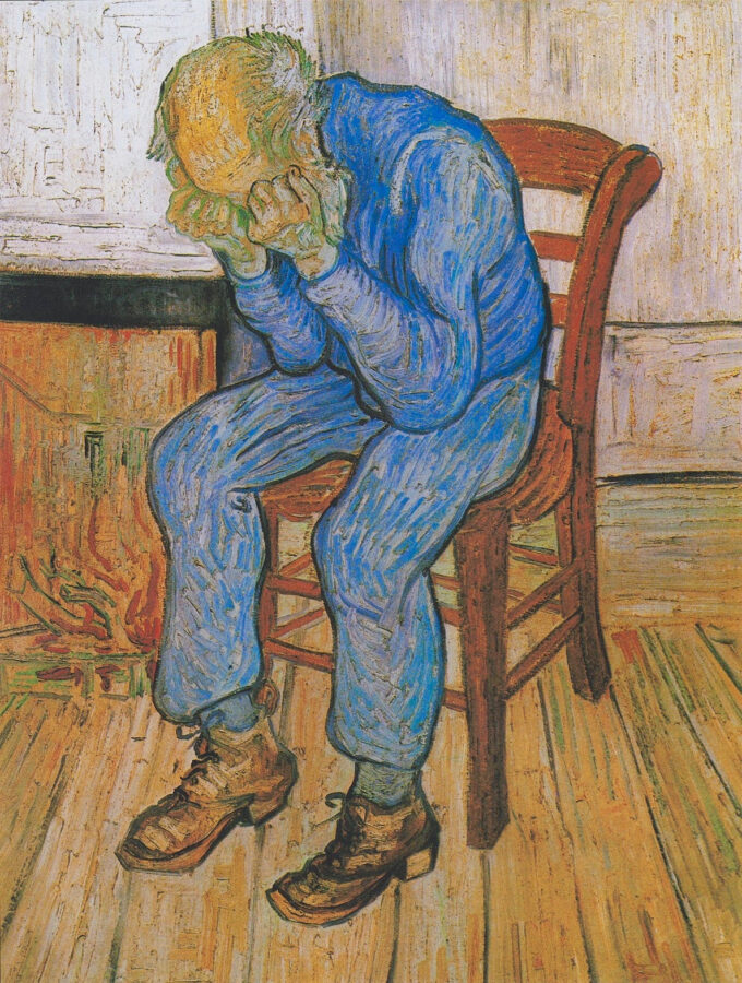 Alla porta dell’eternità – Van Gogh Vincent Van Gogh 70x85