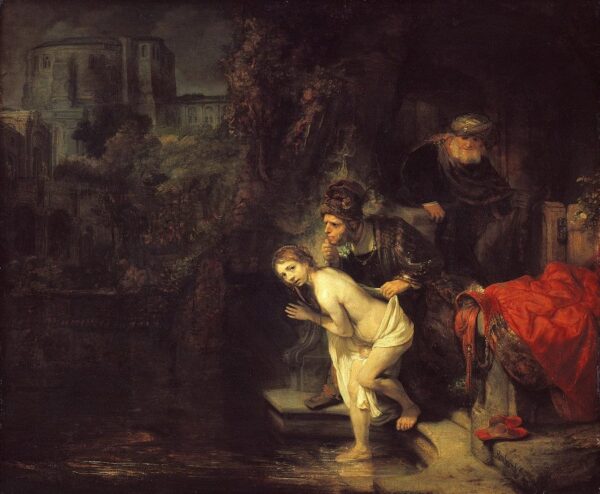 Suzanne e gli anziani – Rembrandt van Rijn Rembrandt van Rijn 85x75