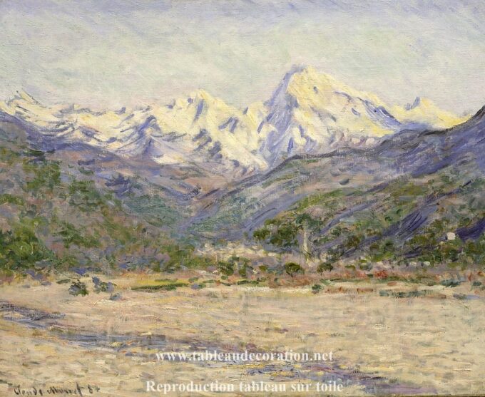 La valle della Nervia – Quadro di Monet Claude Monet 85x75