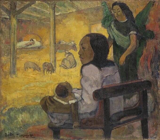 Be Be (La Natività) – Paul Gauguin Paul Gauguin 70x70