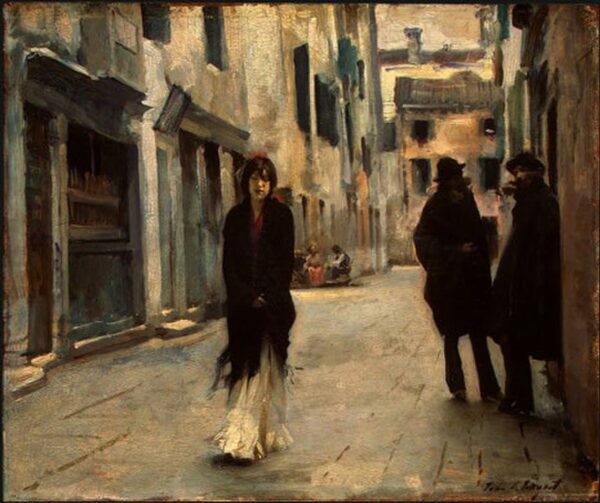 Rue a Venezia – John Singer Sargent John Singer Sargent 85x75