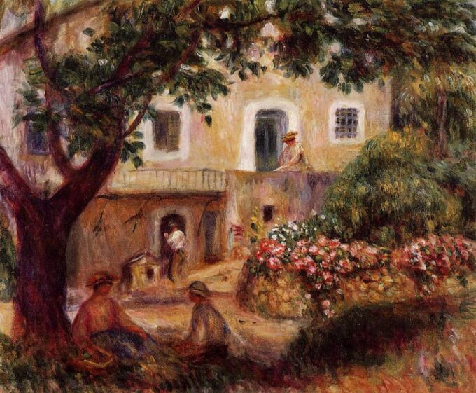 Le ferme – Pierre-Auguste Renoir Pierre-Auguste Renoir 85x75