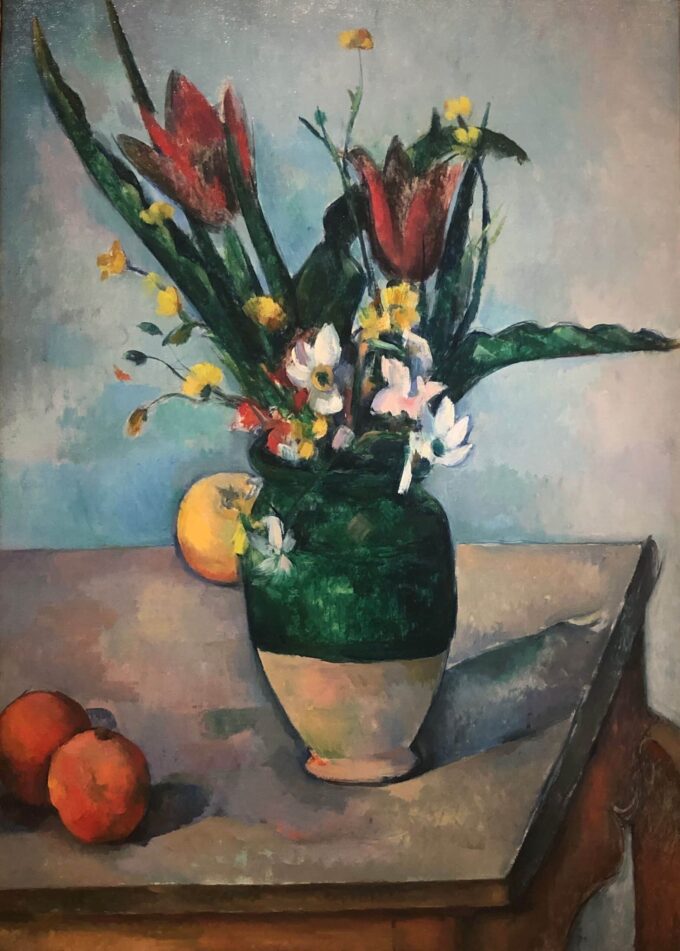 Il vaso di tulipani – Paul Cézanne Paul Cézanne 70x105