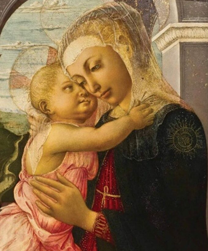 Madonna della Loggia – Sandro Botticelli Sandro Botticelli 70x85