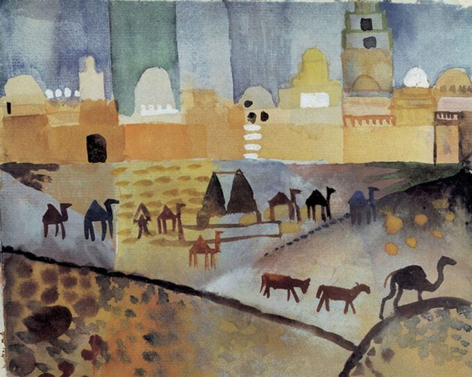 Kairouan I – August Macke August Macke 85x75