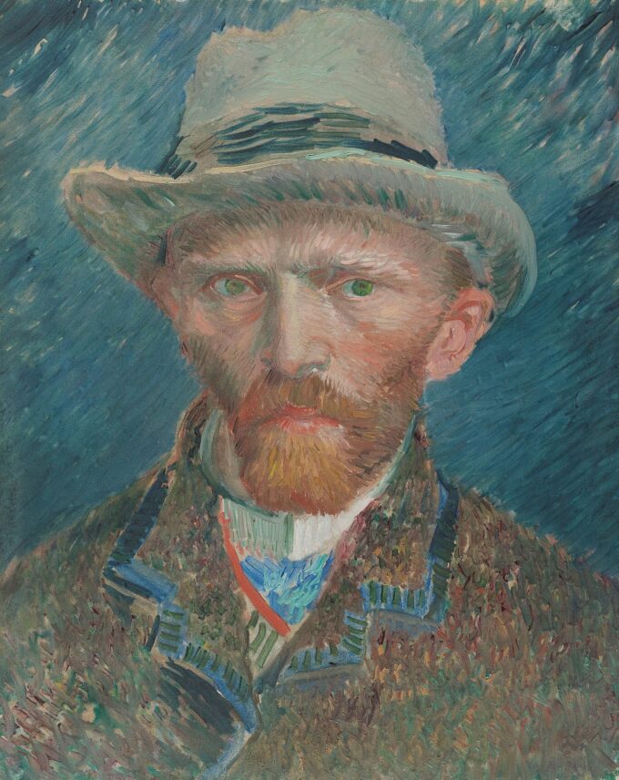 Autoritratto, 1886 – Van Gogh Gli autoritratti di Vincent van Gogh 70x85