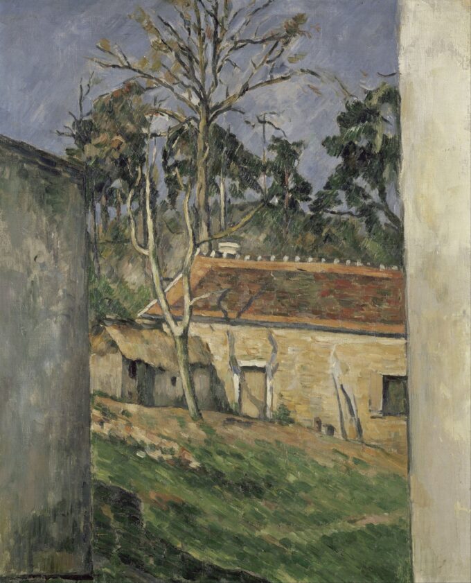 Corte di fattoria – Paul Cézanne Paul Cézanne 70x85