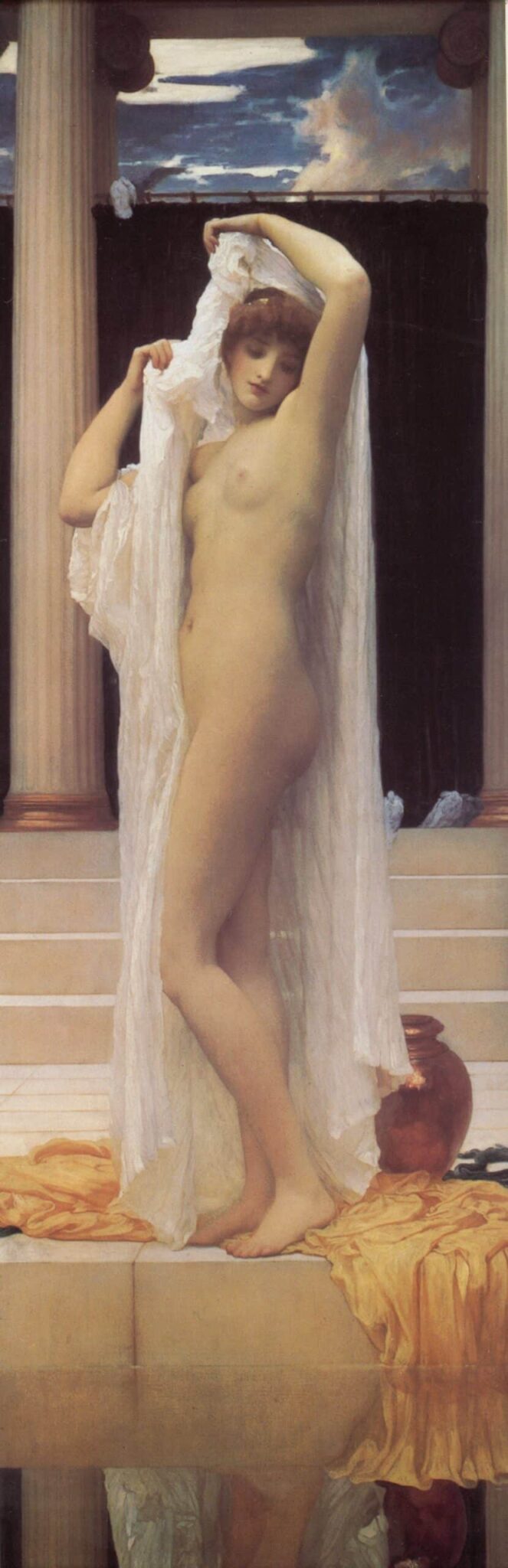 Il bagno di Psiche – Frederic Leighton Frederic Leighton 60x180