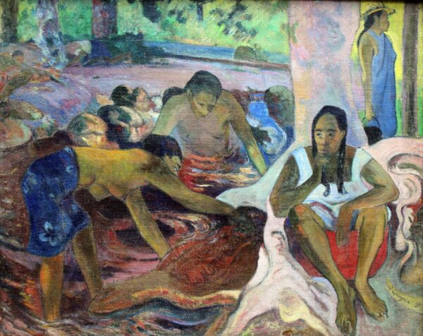 Pêcheuses di Tahiti – Paul Gauguin Paul Gauguin 85x75