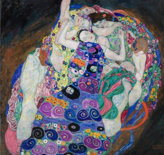 Le Vergini – Gustav Klimt Gustav Klimt 70x70