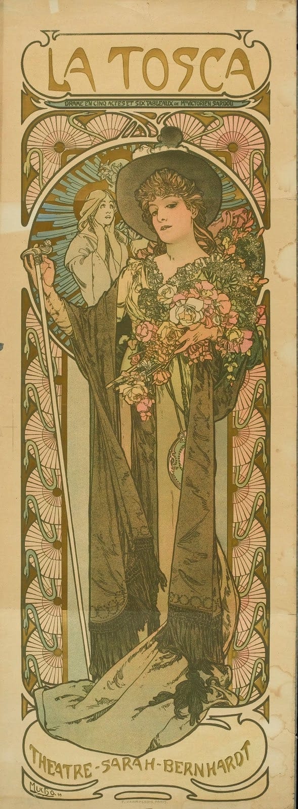 Le brut – Mucha Alfons Mucha 70x160