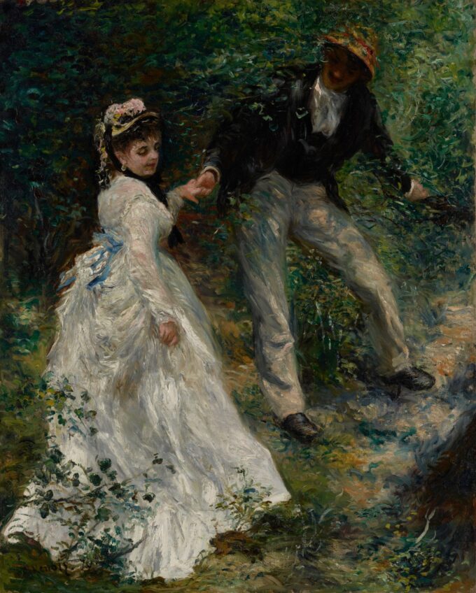 La passeggiata – Pierre-Auguste Renoir Pierre-Auguste Renoir 70x85