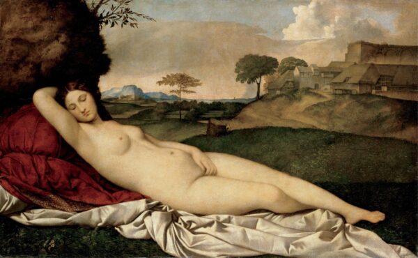 Venere addormentata – Tiziano Tiziano Vecellio 105x70